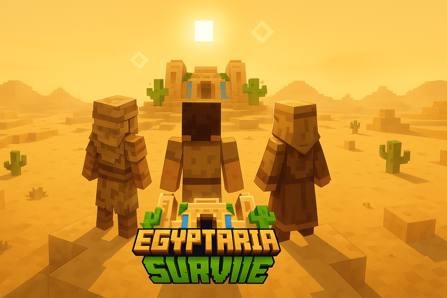 Découvrez Egyptaria – Un serveur Minecraft unique en développement